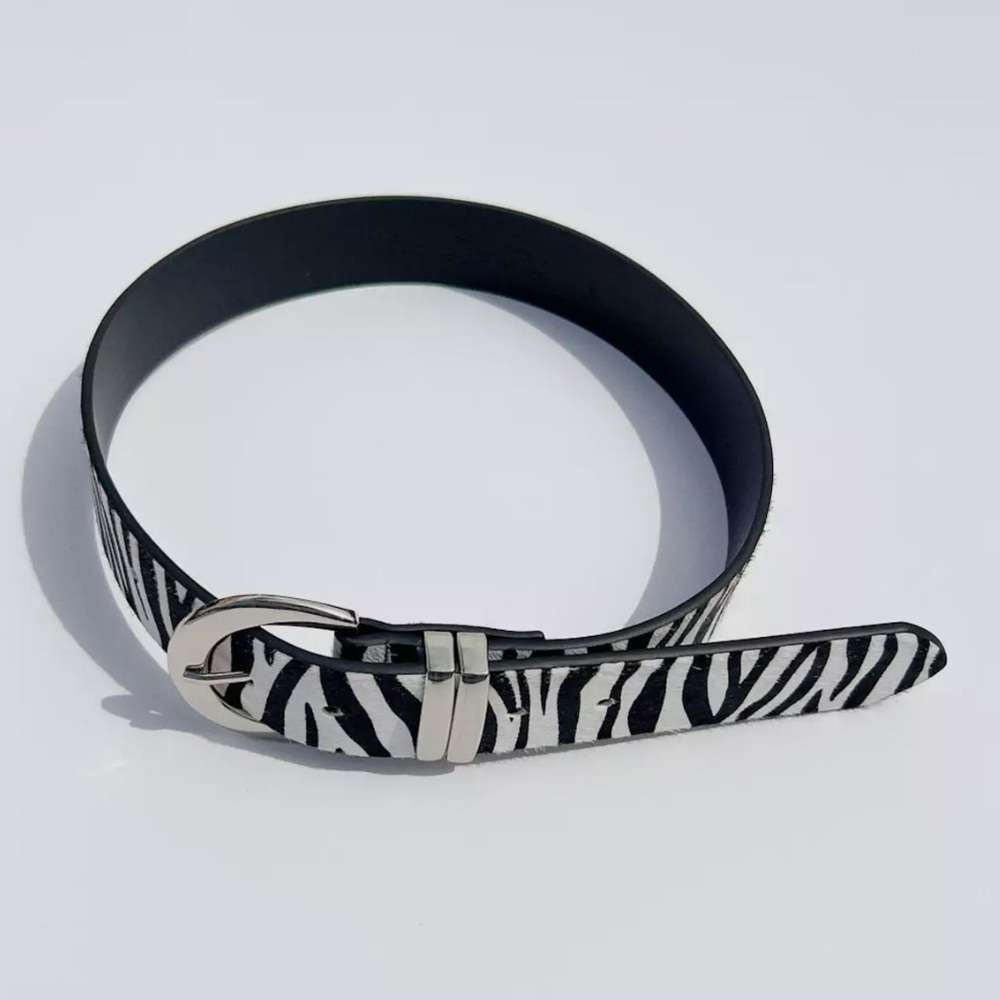 NWOT Lisa Say Gah! Zebra Max Belt